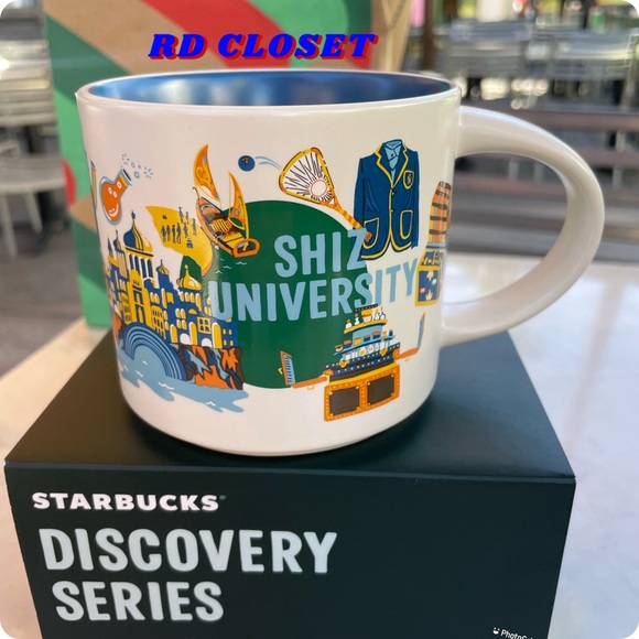 Universal Studios Starbucks 2024 Wicked Shiz University Discovery Series Mug. - Picture 1 of 8